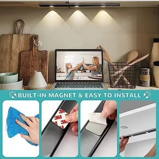 LED Ultra-Thin Under-Cabinet Light – Motion Sensor Night Light