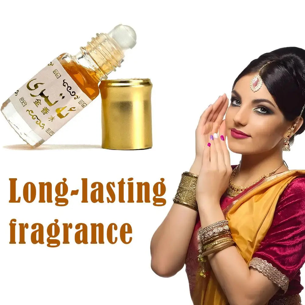 Golden Arabian Perfume Oil Roll-On – Portable Long-Lasting Fragrance