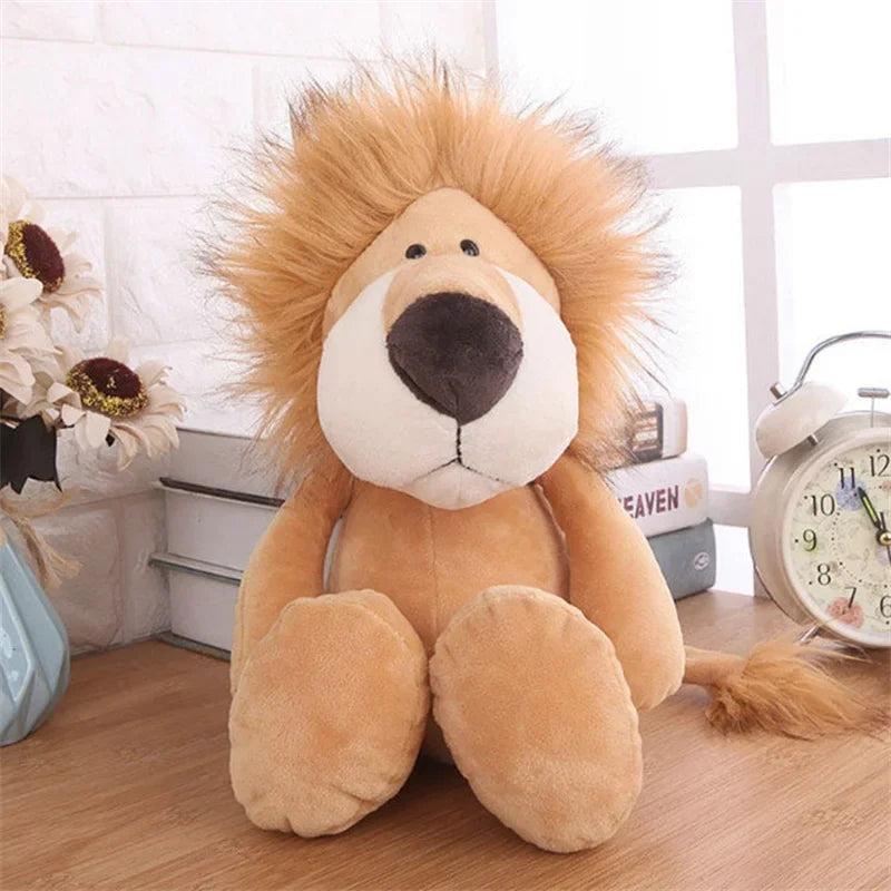 Jungle Animal Plush Toy Set – Soft Stuffed Wildlife Friends