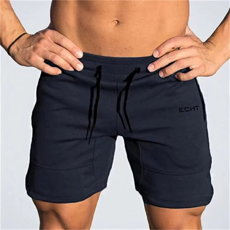 AeroFlex Men's Zip-Pocket Gym Shorts