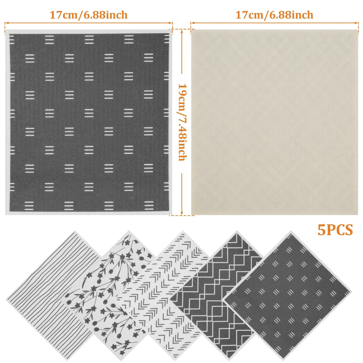 SwedishClean Absorbent Dishcloths