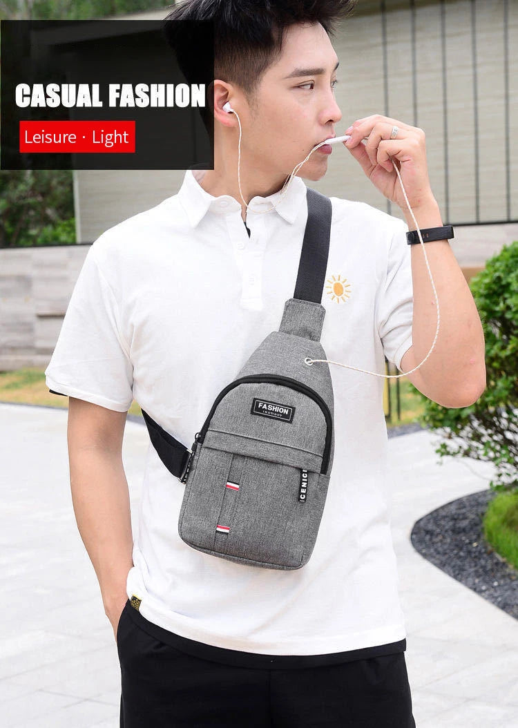 Men's Waterproof Large-Capacity Fanny Pack