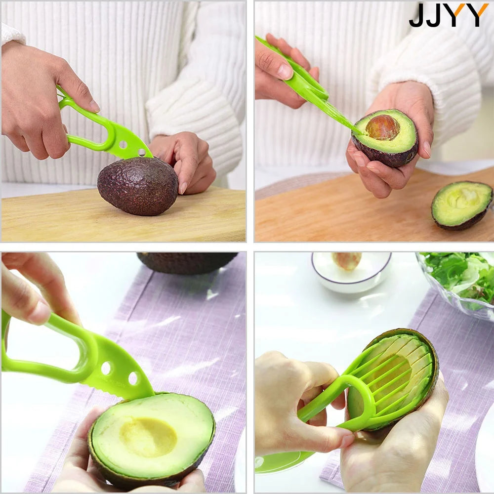 AvocadoPro 3-in-1 Avocado Slicer – Pit Remover & Peeler Tool