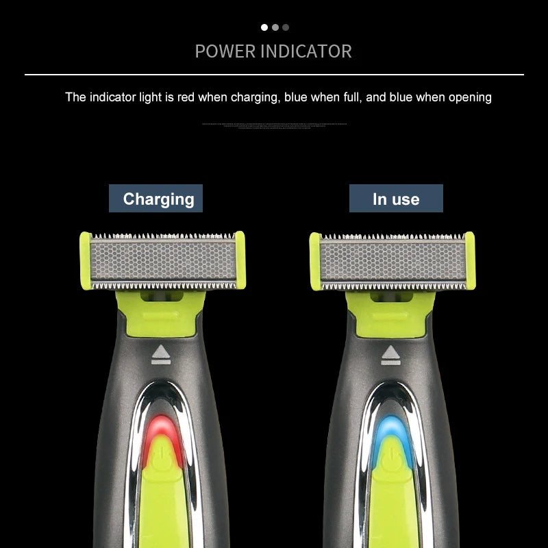 Men's Electric Portable Shaver – USB Rechargeable Trimmer