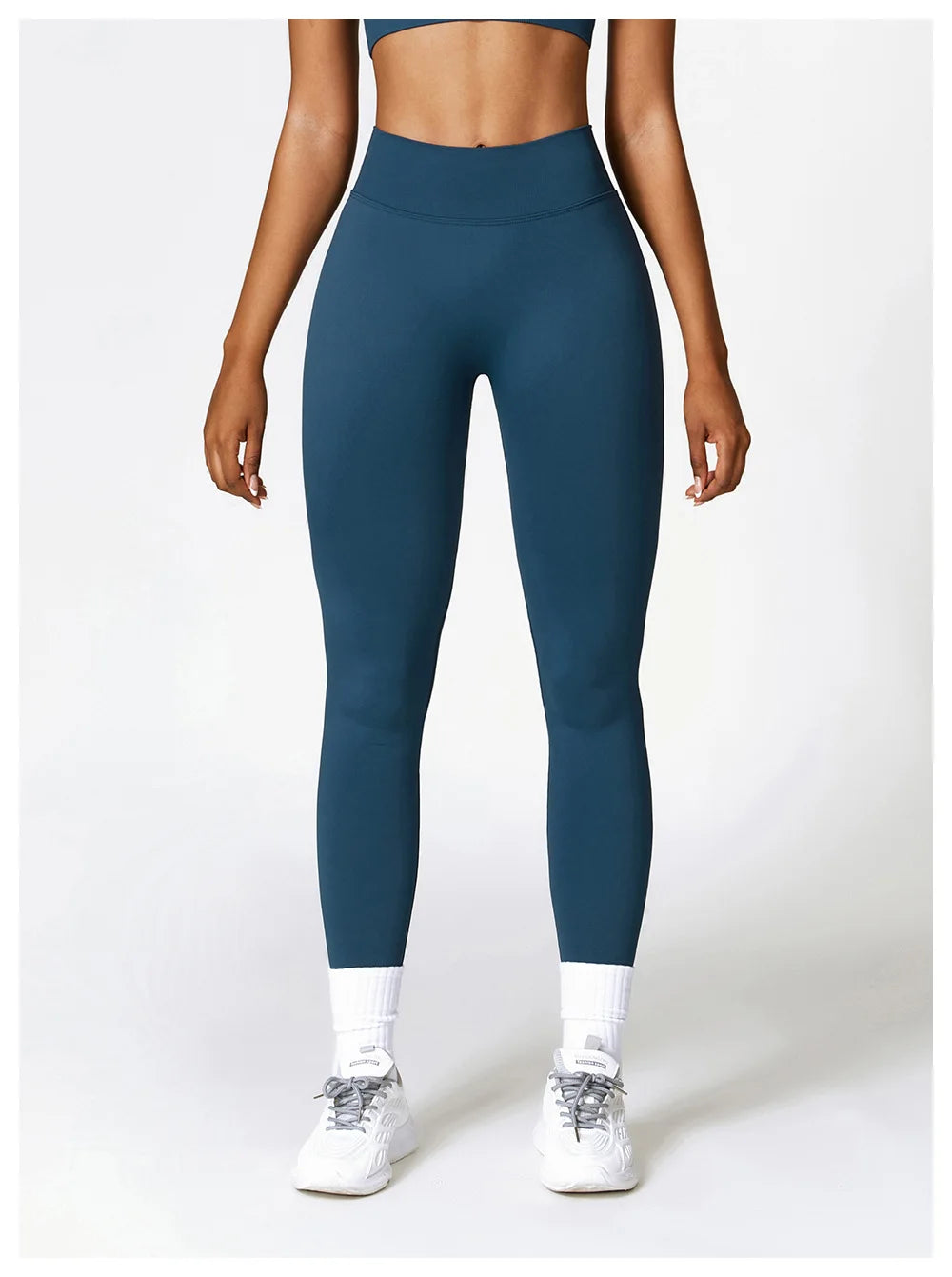ScrunchCurve V-Back High-Waist Workout Leggings