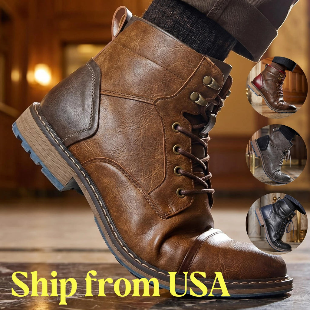 Men's Comfortable Retro Ankle Boots