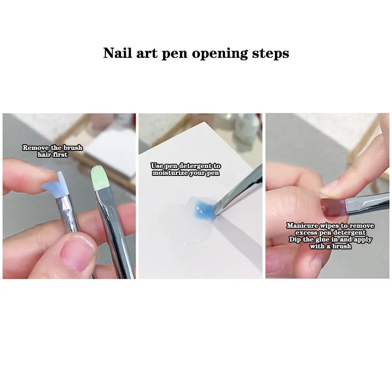 Nail Art Design Pen Set – Fine Detail Painting Brushes
