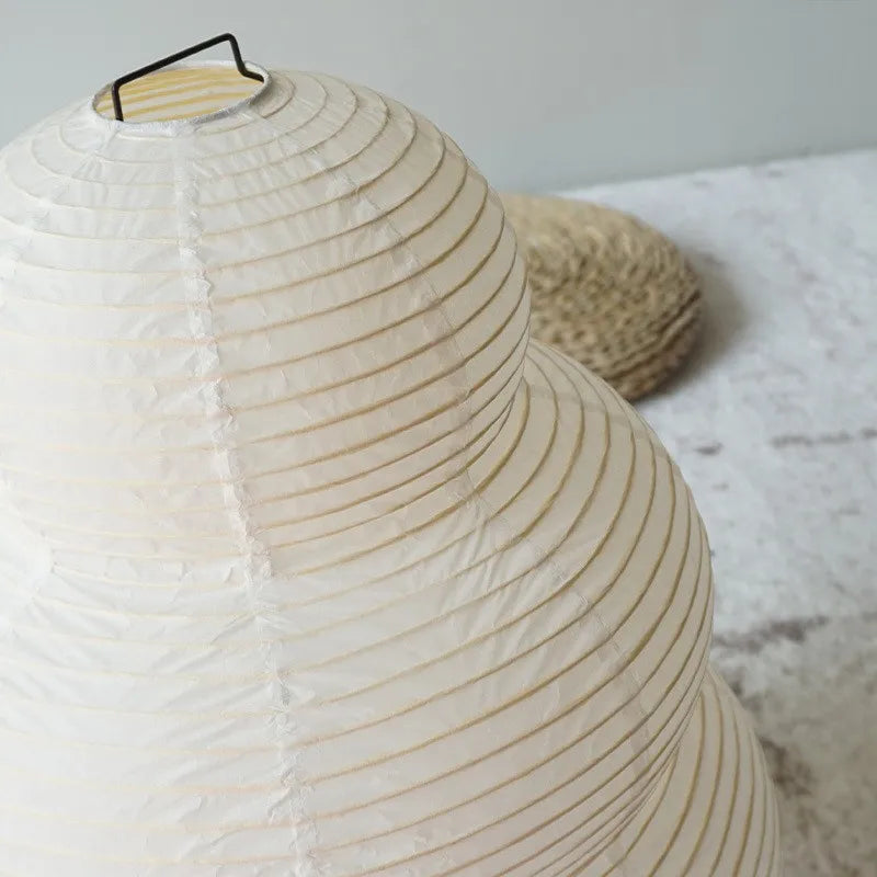 Akari Noguchi-Style Paper Table Lamp