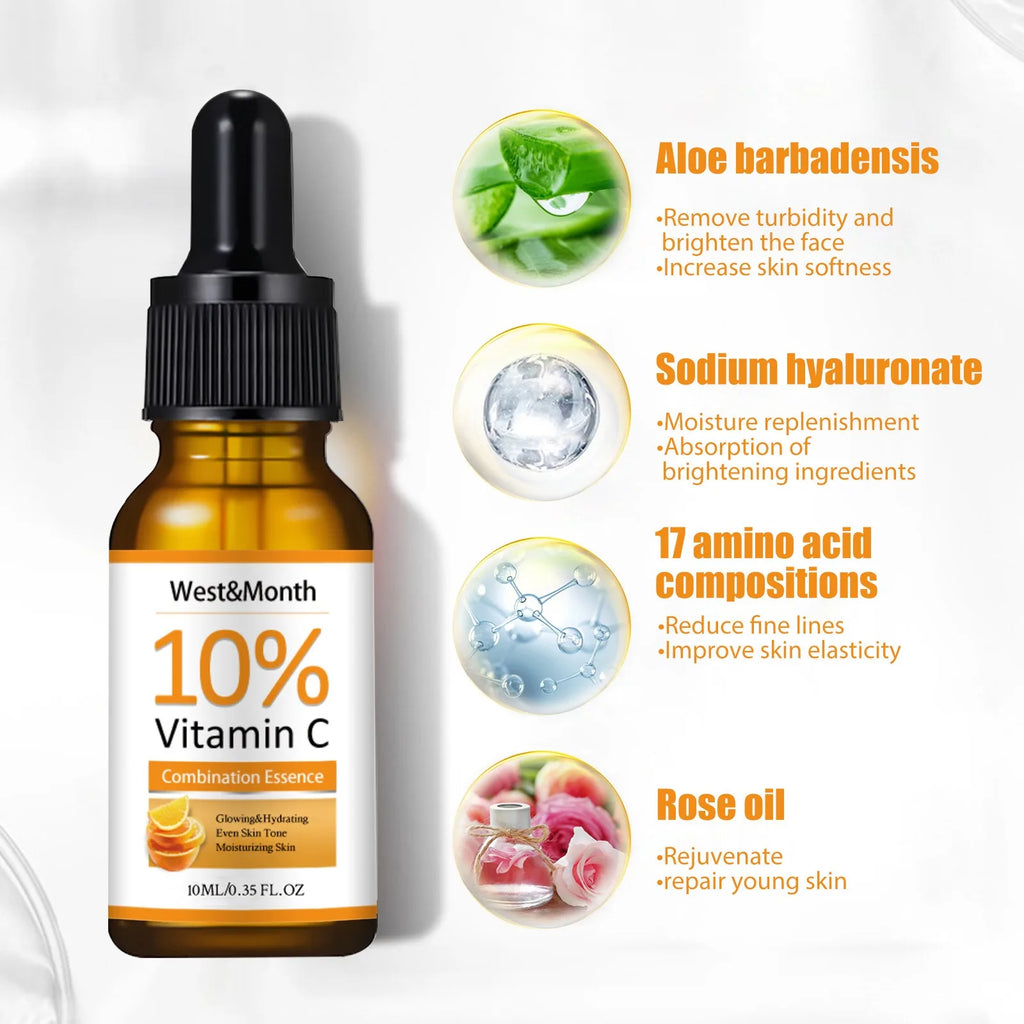 Vitamin C Brightening Face Serum – Hydrating Antioxidant Essence