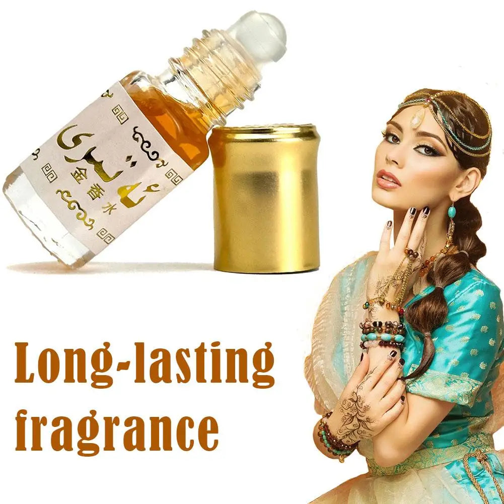 Golden Arabian Perfume Oil Roll-On – Portable Long-Lasting Fragrance
