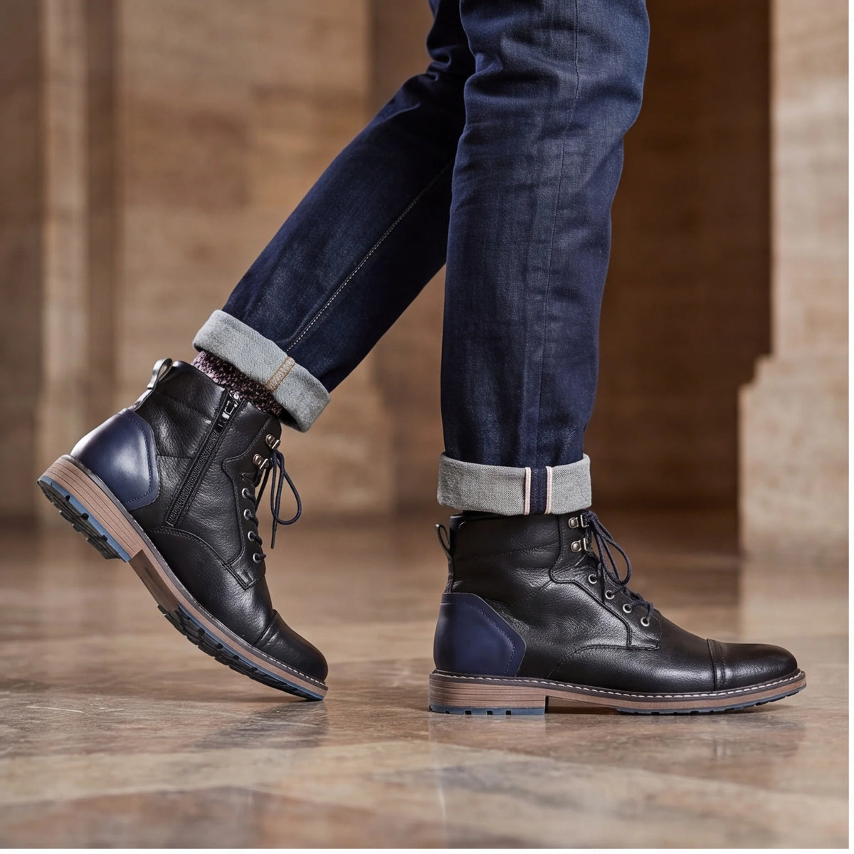 Men's Comfortable Retro Ankle Boots