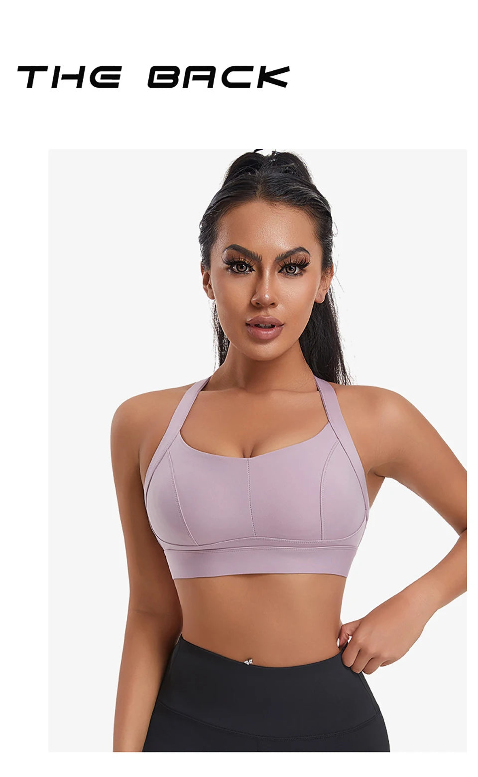 Women's High Impact Padded Sports Bra