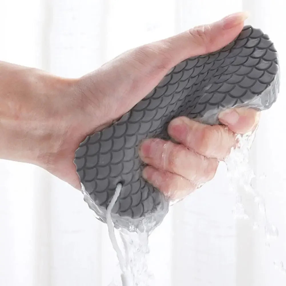 3D Exfoliating Bath Sponge — Dead Skin Remover Shower Scrubber