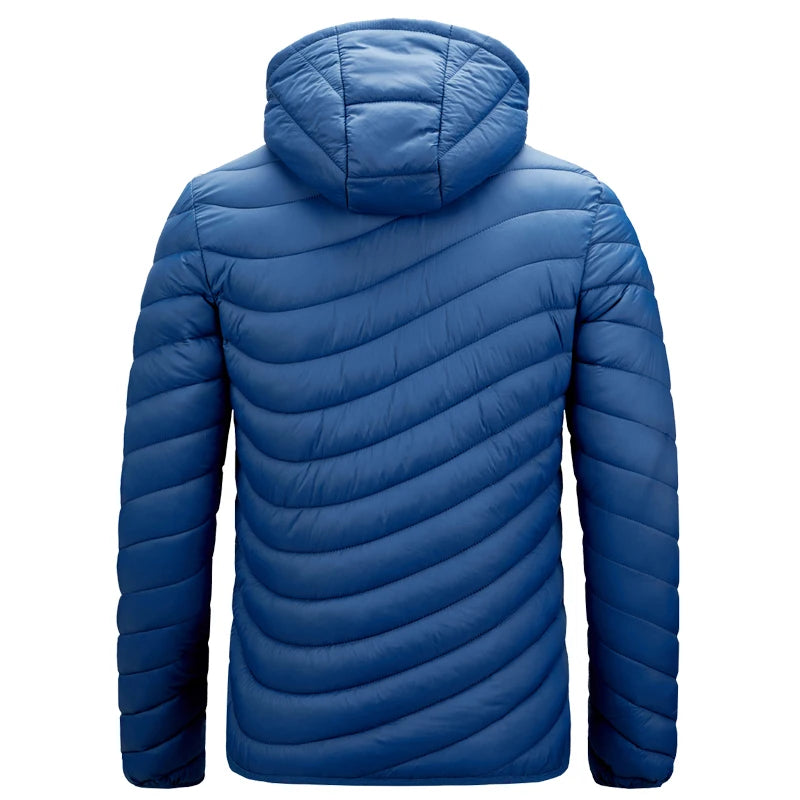 Men's Lightweight Hooded Puffer Jacket