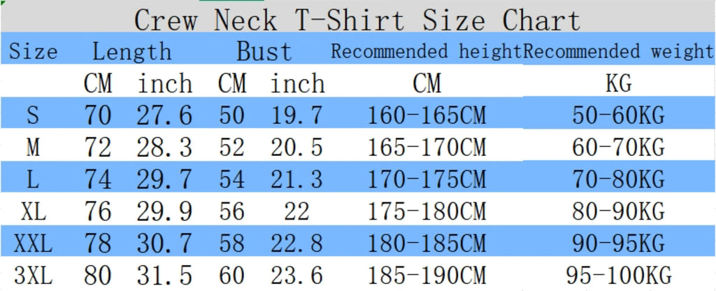 Men's Casual Printed Summer T-Shirt