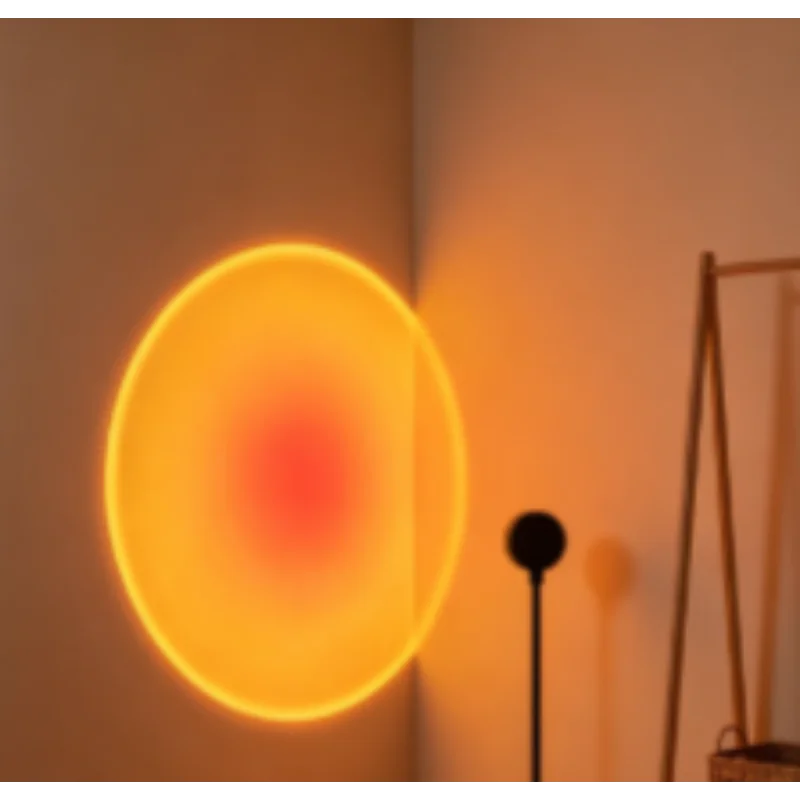 Solara Sunset Projection Lamp – USB Mood Light with 360° Rotation