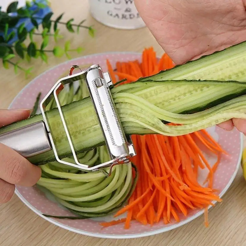 Stainless Steel Vegetable Grater and Peeler