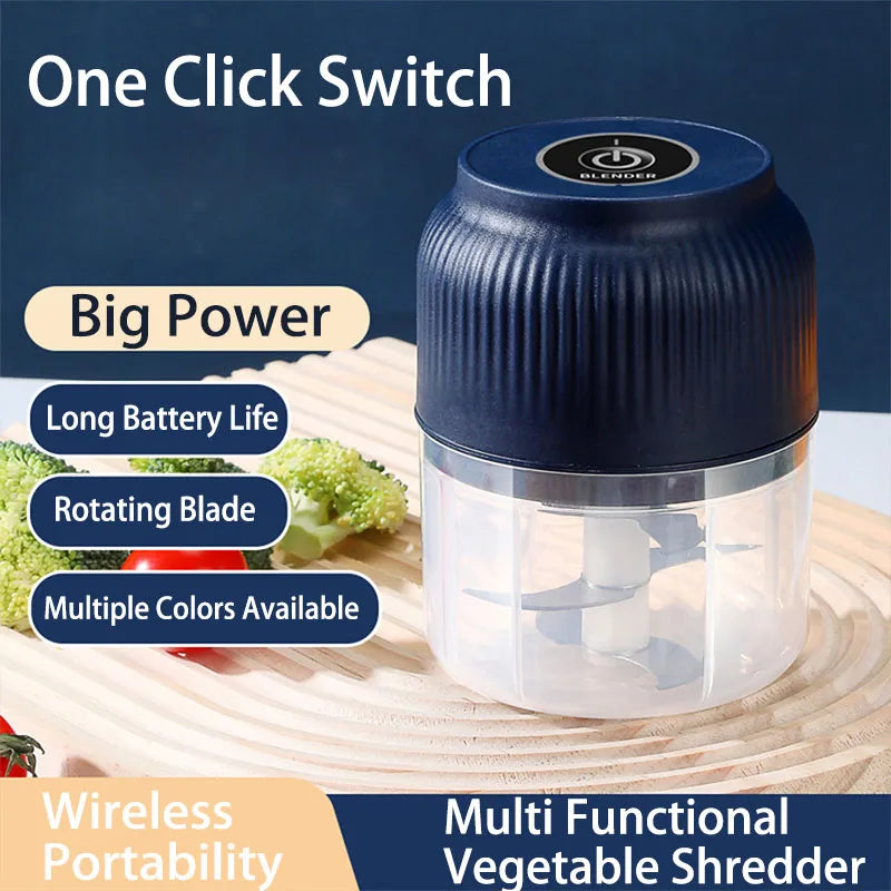 ChopPro 250ML USB Rechargeable Mini Electric Vegetable Chopper