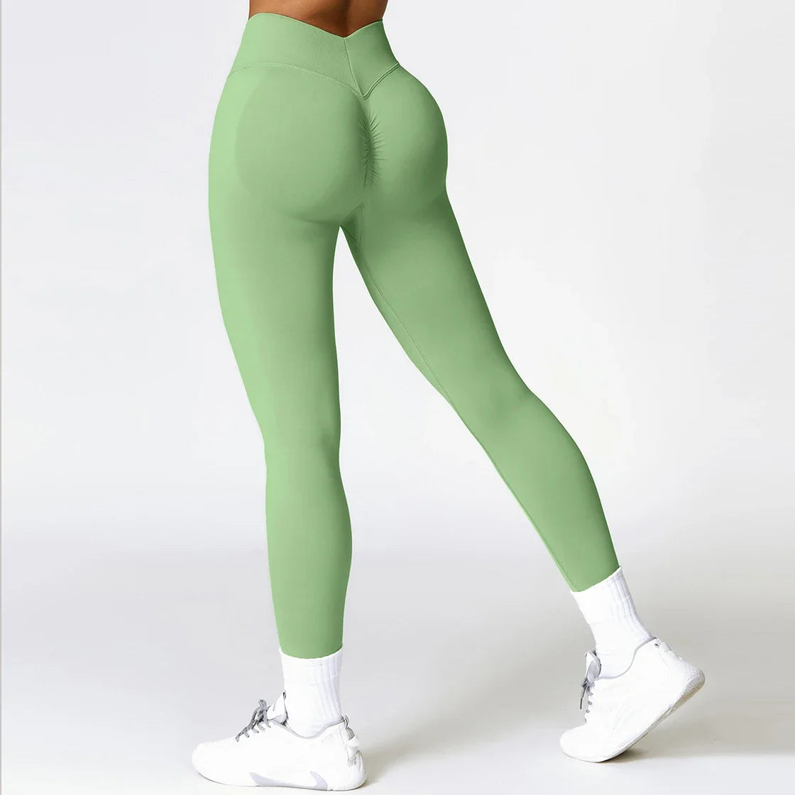 ScrunchCurve V-Back High-Waist Workout Leggings