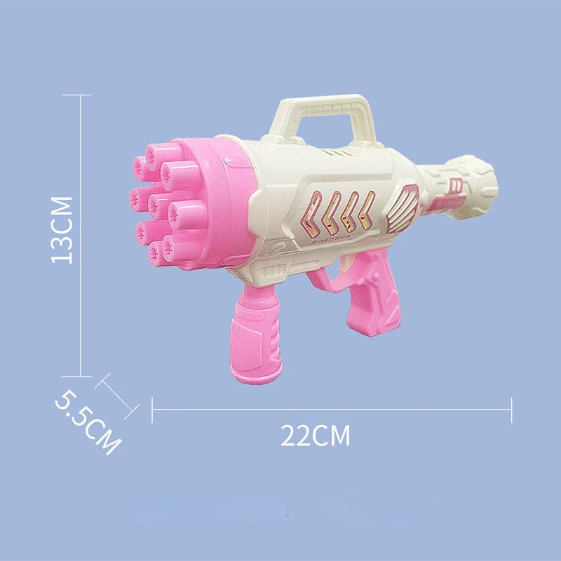Automatic Bubble Gun – Fun Outdoor Bubble Blaster for Kids