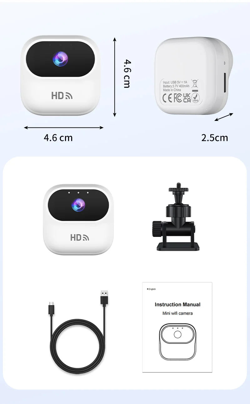 Ourlife A800 Mini WiFi Security Camera