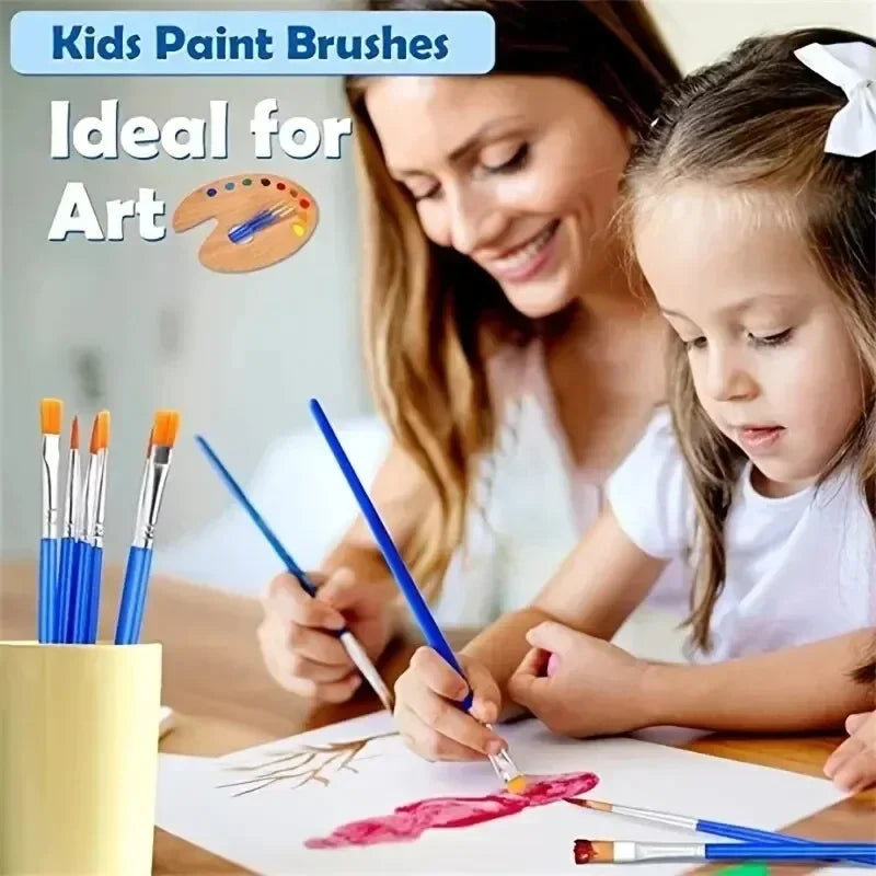 10-Piece Paint Brush Set