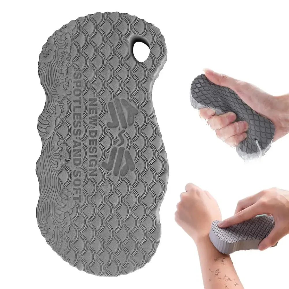 3D Exfoliating Bath Sponge — Dead Skin Remover Shower Scrubber