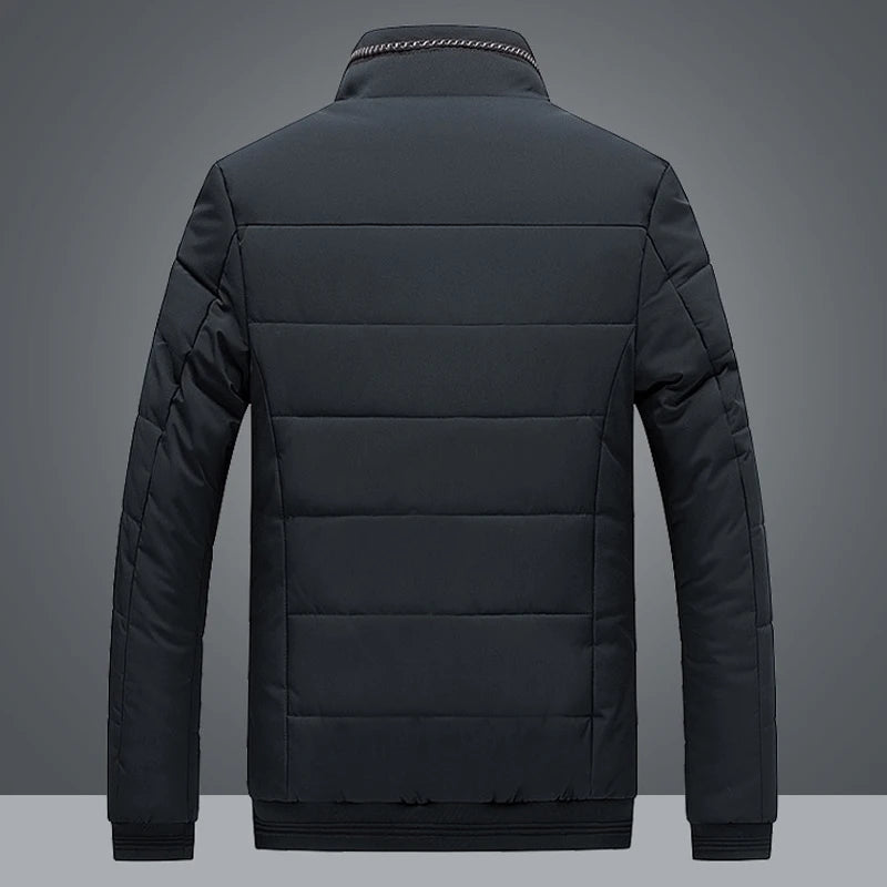 Men's Fleece-Lined Puffer Jacket
