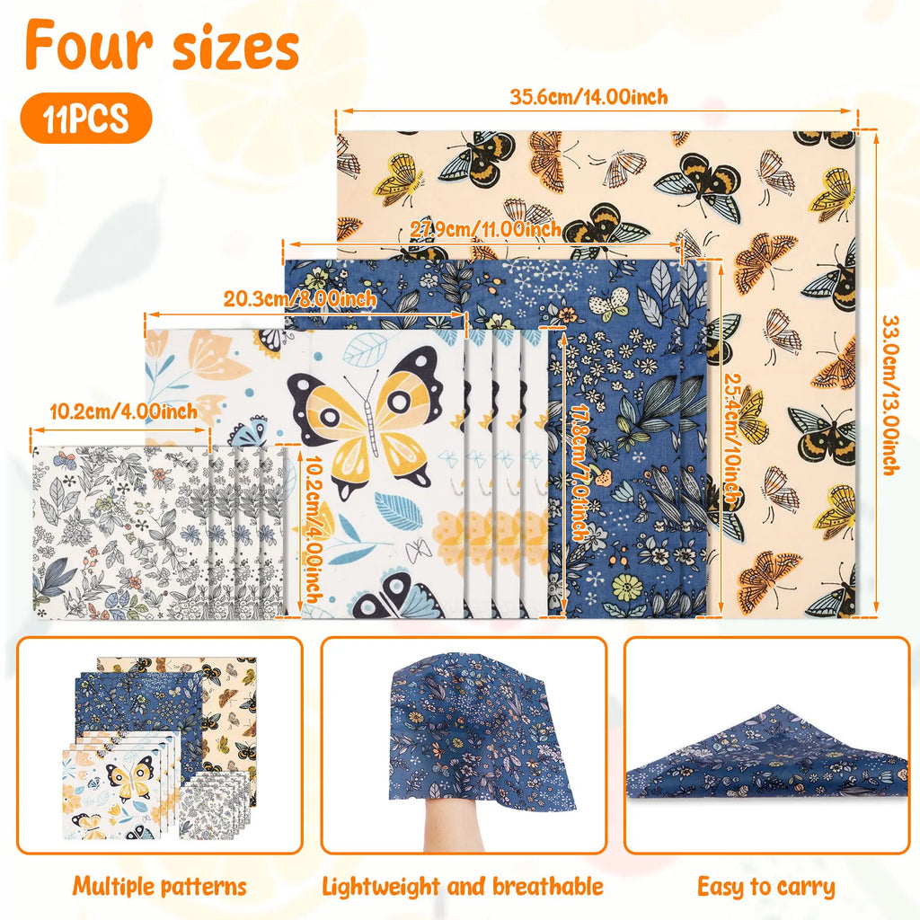 BeeKeep Beeswax Food Wrap Set