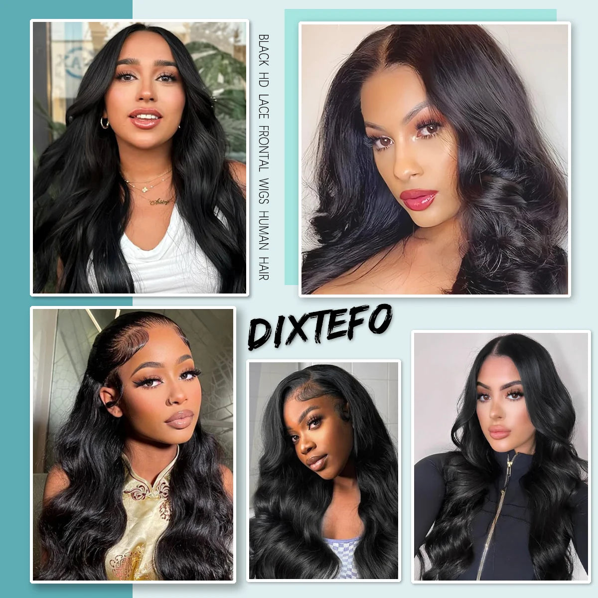 Body Wave Human Hair 13x4 Lace Front Wig
