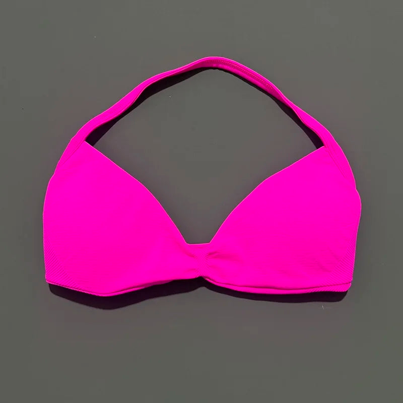 HISTELLO Women's Strappy Sports Bra — High-Support Seamless Gym Bra