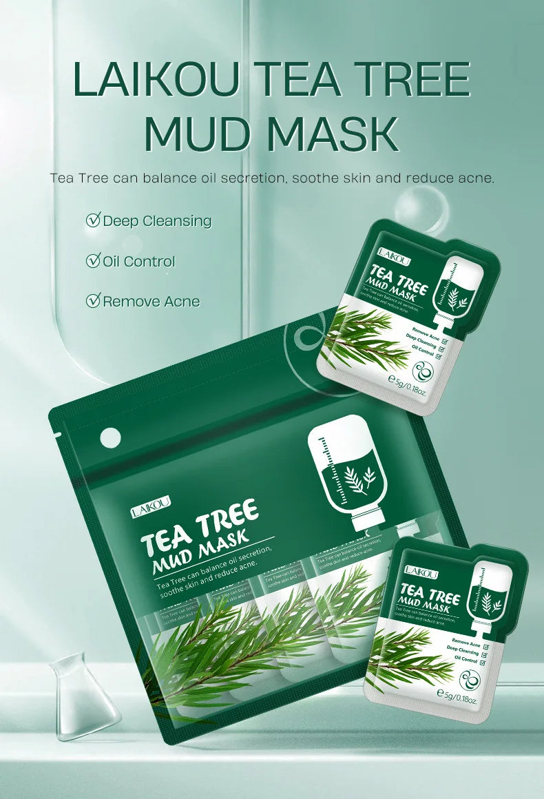Purifying Clay Face Mask – Deep-Cleansing Mini Mud Mask (5 g)