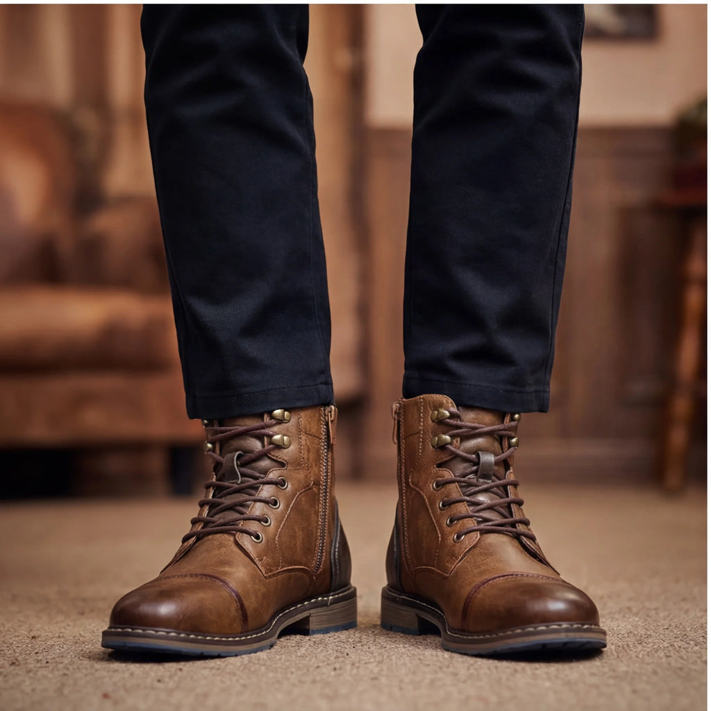 Men's Comfortable Retro Ankle Boots