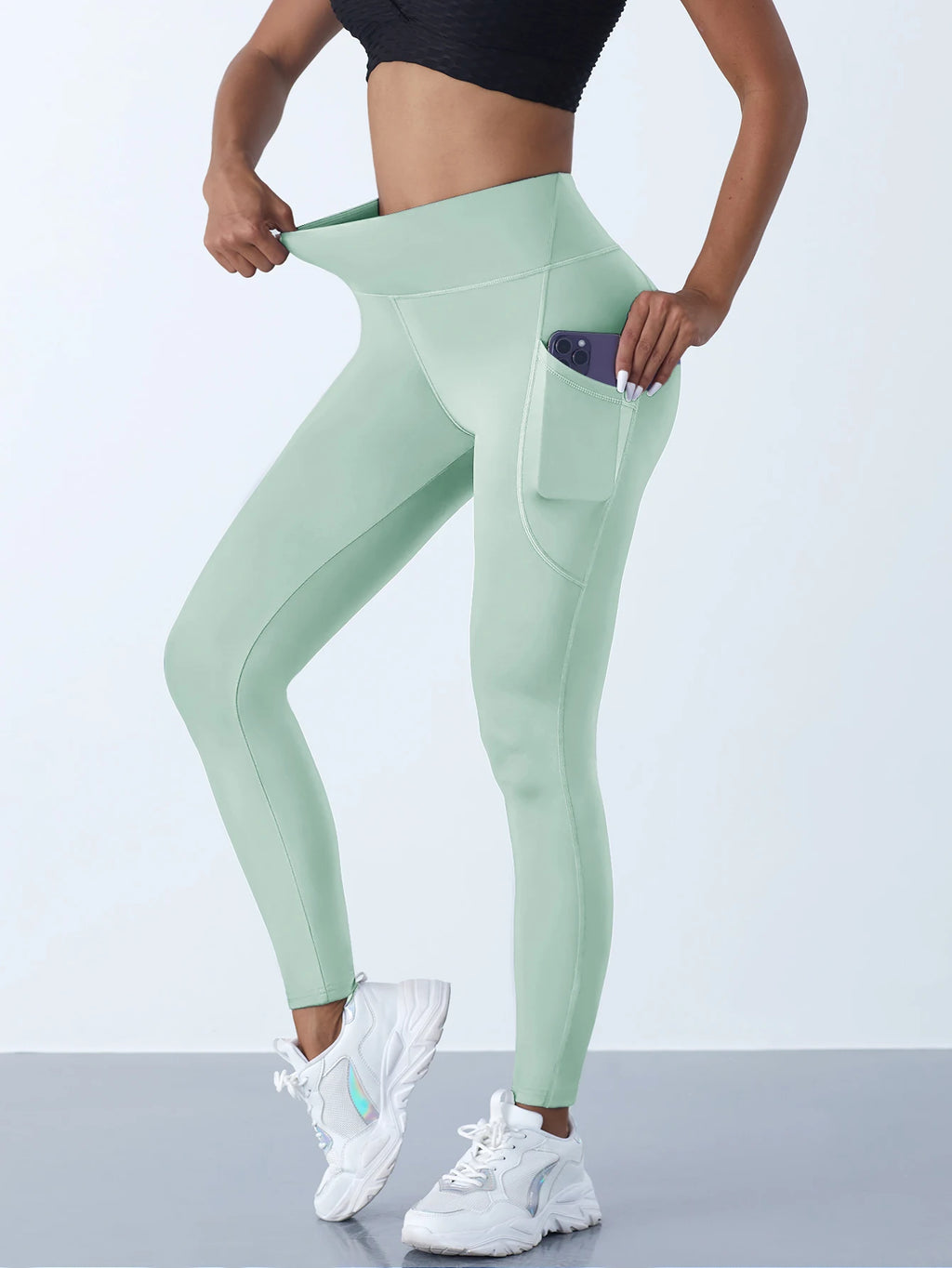 PocketFlex High-Waist Yoga Leggings with Side Pockets