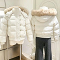 Women's Retro Puffer Parka Jacket