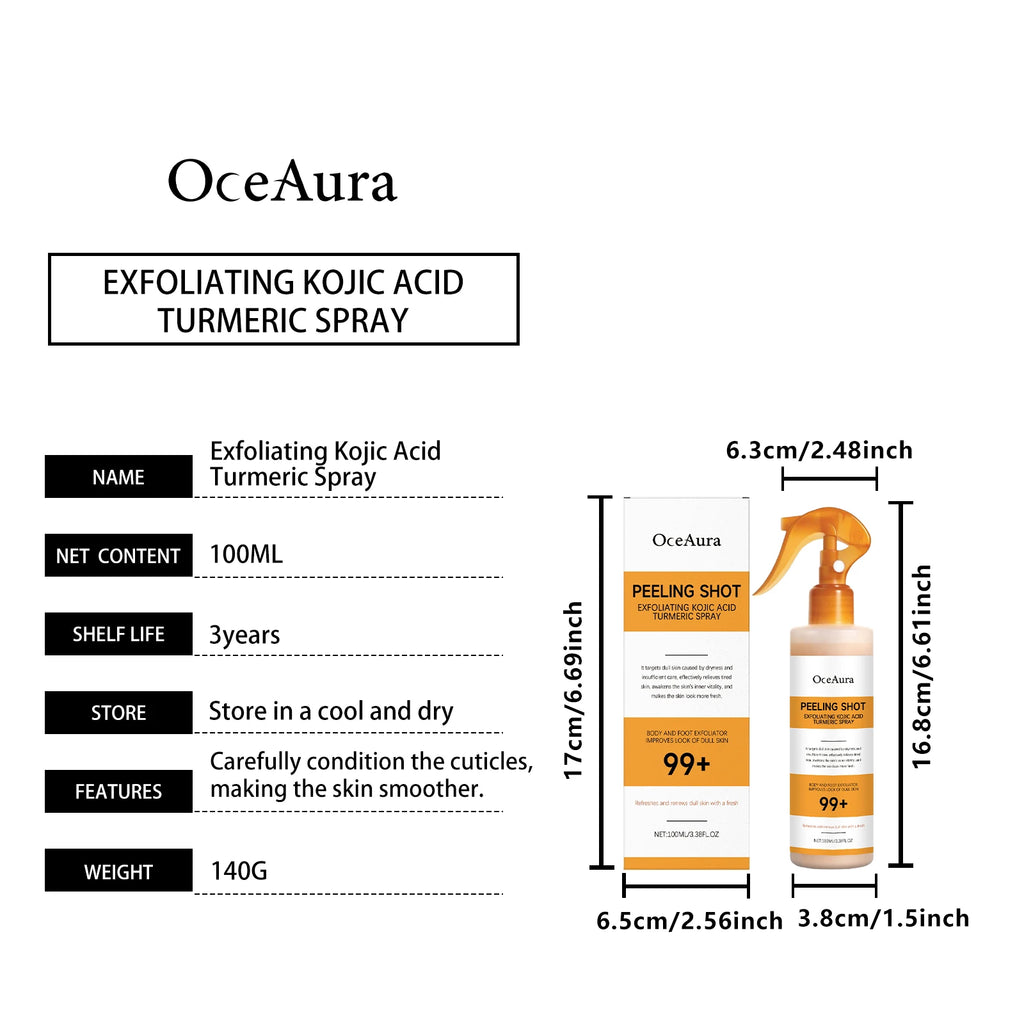 Kojic Acid Turmeric Spray