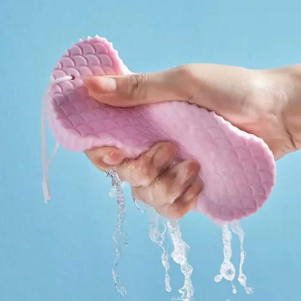 3D Exfoliating Bath Sponge — Dead Skin Remover Shower Scrubber
