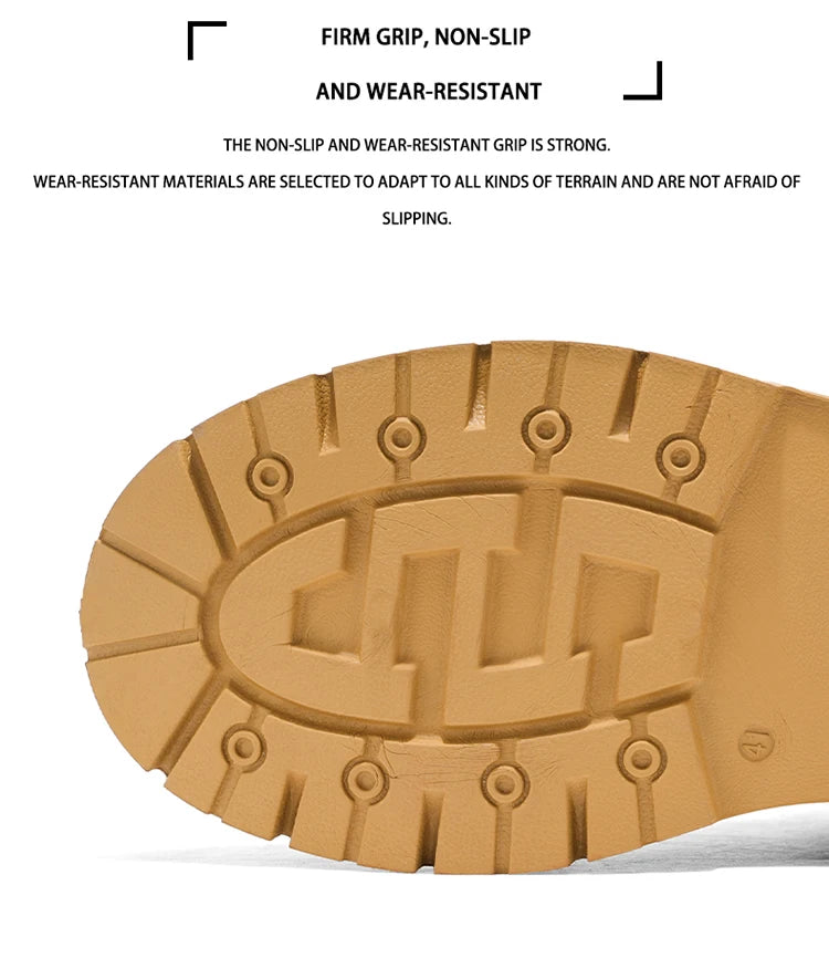 Men's Retro Short Boots