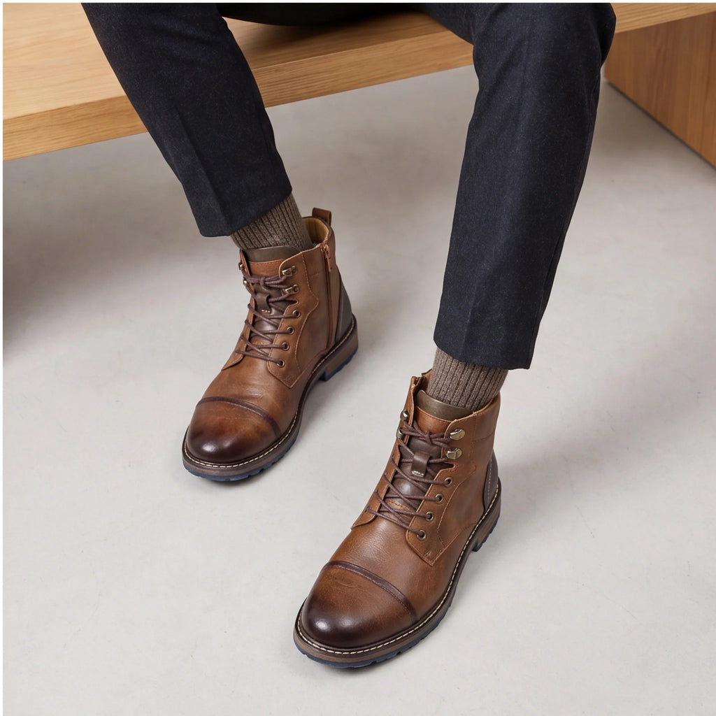 Men's Comfortable Retro Ankle Boots