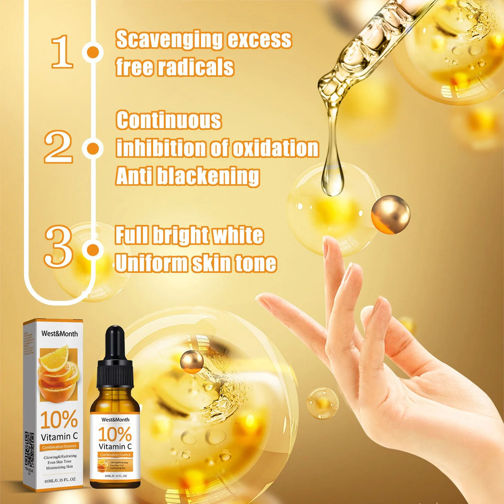 Vitamin C Brightening Face Serum – Hydrating Antioxidant Essence