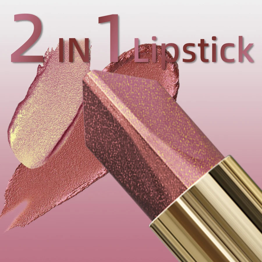 Two-Tone Glitter Lip Liner Pen