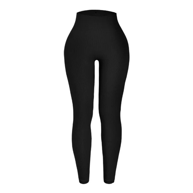 FlexKnit Seamless High-Waist Yoga Leggings