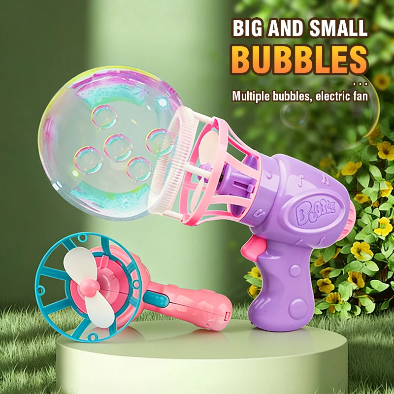 Automatic Bubble Gun – Fun Outdoor Bubble Blaster for Kids