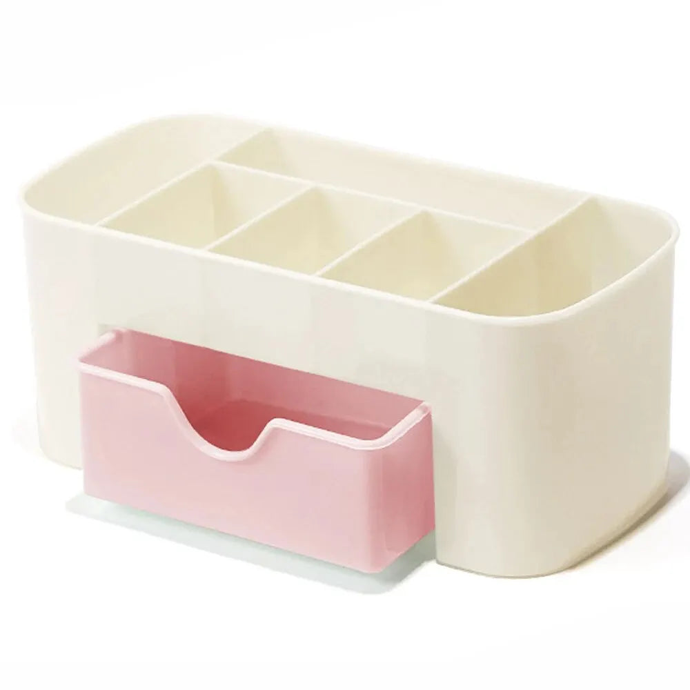 Nail Art Organizer Box – Desktop Drawer Storage for Cosmetics & Tools