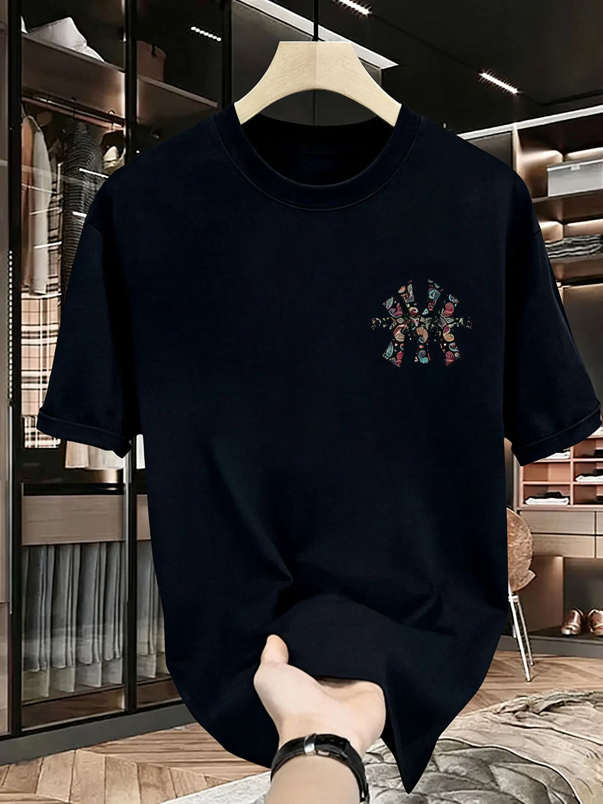Men's Casual Printed Summer T-Shirt