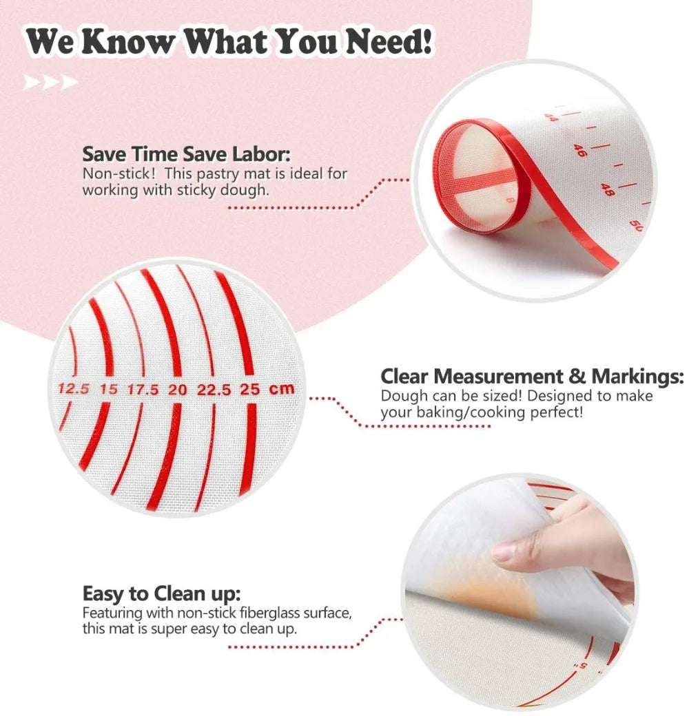 UNTIOR Silicone Baking Mat