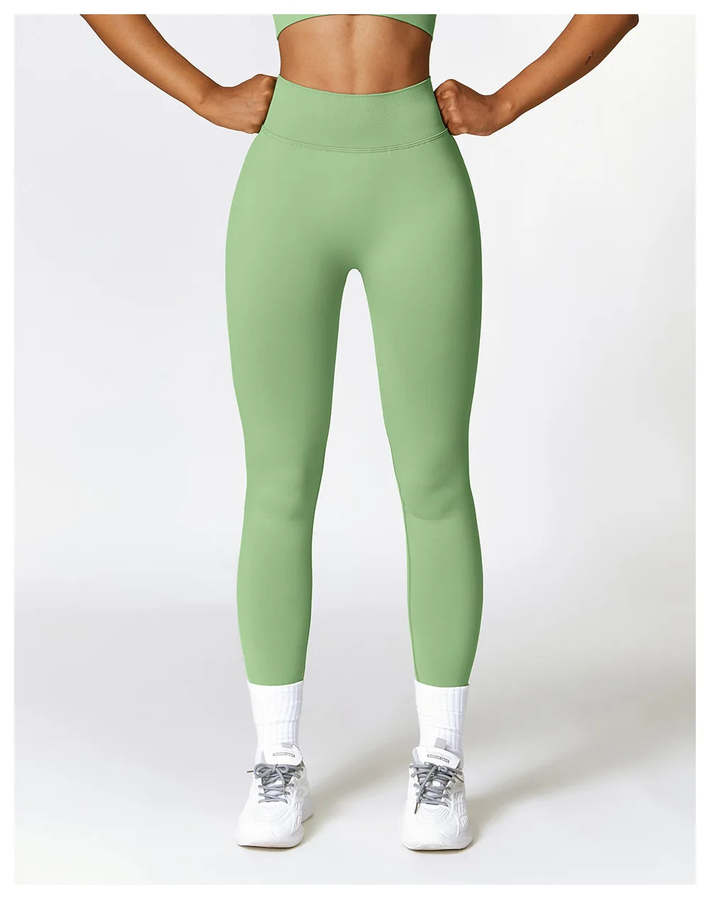 ScrunchCurve V-Back High-Waist Workout Leggings