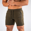 AeroFlex Men's Zip-Pocket Gym Shorts