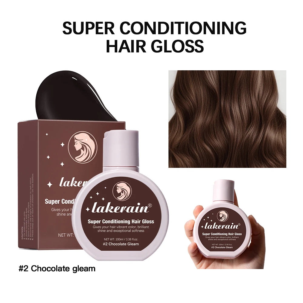 Semi-Permanent Hair Gloss Treatment