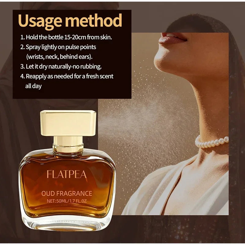 Velvet Oud & Leather Eau de Parfum for Women – Musk & Sandalwood Arabian Perfume